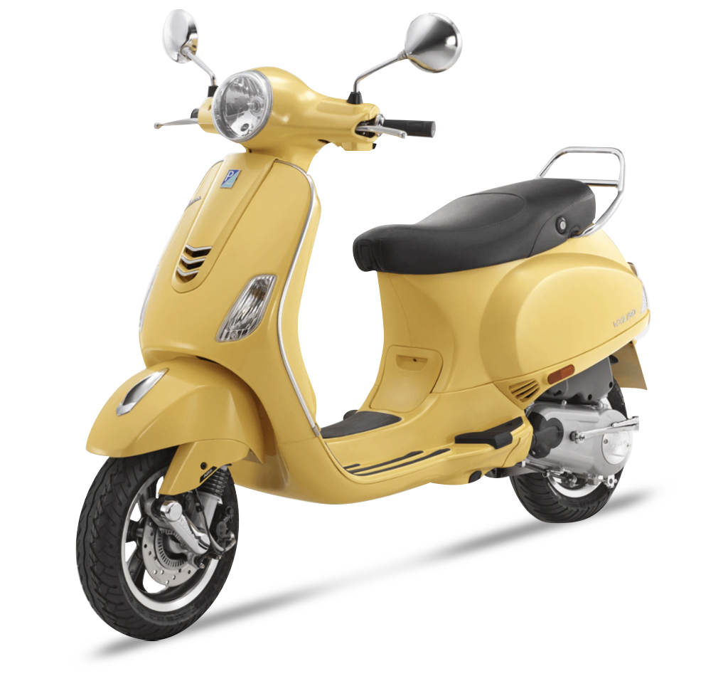 Compra una moto Vespa 350 nueva en línea BiMoto en Línea Banco